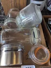  Preview image for Lot# 535 - Glass & Metal Canisters 