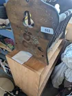  Preview image for Lot# 553 - Wood Magazine Rack + 