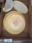  Preview image for Lot# 576 - MCM Autumn Gold Plates & 