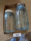  Preview image for Lot# 584 - (2) Mason Blue Canning Jars w 