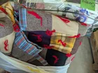  Preview image for Lot# 640 - Wool Crazy Patch Quilt 