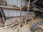  Preview image for Lot# 2017 - Wooden Ladder & Wood Pieces 