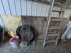  Preview image for Lot# 2062 - Wooden Ladder, Plywood, Trac 