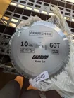  Preview image for Lot# 2249 - Craftsman 10inch Saw Blade [ 