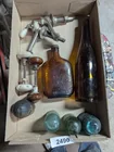  Preview image for Lot# 2490 - Vintage Brown Bottles, Door  