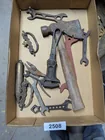  Preview image for Lot# 2508 - Axe, Pipe Wrench & Other Too 