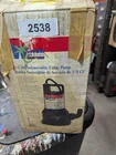  Preview image for Lot# 2538 - 1/4 HP Submersible Utility P 