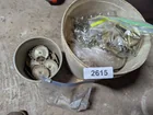  Preview image for Lot# 2615 - Bucket of Hinges, Knobs, Etc 
