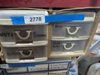  Preview image for Lot# 2778 - (2) Plastic Organizers w/ Co 