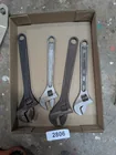  Preview image for Lot# 2806 - (4) Adjustable Wrenches 