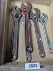  Preview image for Lot# 2823 - Assorted Adjustable Wrenches 