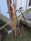  Preview image for Lot# 3713 - Wooden Crutches, Wooden Cane 