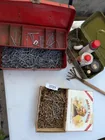  Preview image for Lot# 3721 - Small Metal Boxes w/ Nails,  