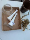  Preview image for Lot# 3784 - Vases, Fish Bowl & Chain 