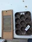  Preview image for Lot# 3785 - Cast Iron Corn Bread Pan & K 