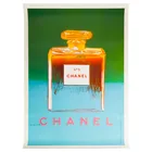  Preview image for Chanel No 5 Turquoise Green Poster after 