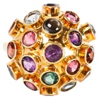  Preview image for 18K Gold Gemstone H. Stern Style Sputnik 