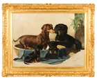  Preview image for Simon Simonsen 1841-1928 Dachshund 