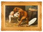  Preview image for Two Hounds Fighting over Plate after 