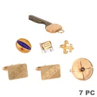  Preview image for 14k and 10k Gold Lapel Pins Cufflinks 