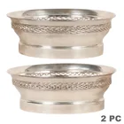  Preview image for Cartier Pair Sterling Silver Wood Bottle 