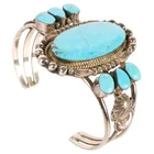  Preview image for Running Bear Navajo Sterling & Turquoise 
