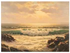  Preview image for Josef Arentz 1903-1969 Coastal Seascape 