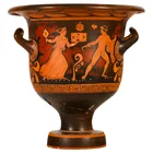  Preview image for Apulian Red-Figure Style Terracotta Bell 