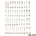  Preview image for Sterling Silver Salt Spoons 46pc Mixed 