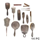  Preview image for Sterling Mounted Vanity Mirror Brush & 