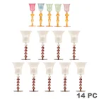  Preview image for Venetian Murano Studio Art Glass Goblets 