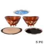 Preview image for Sterling Silver Wood Bowls and Porcelain 
