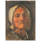  Preview image for Antique 19C Old Lady in a Bonnet 