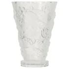 Preview image for Clear Glass Tapered Foliate Vase after 