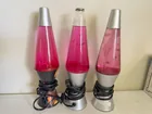  Preview image for Lot# 1802a - Three Pink Lava Lamps 