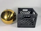  Preview image for Lot# 1963 - Gold Mirror Ornament and Pla 