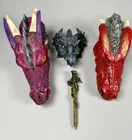  Preview image for Lot# 2039 - Dragon Wall Masks and Dragon 
