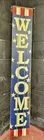  Preview image for Lot# 2084 - Wooden Patriotic Welcome Sig 