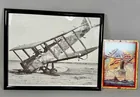 Preview image for Lot# 2120 - Framed Biplane Photograph an 