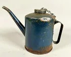  Preview image for Lot# 2125 - Blue Metal Oil Can with Spou 