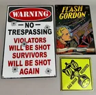  Preview image for Lot# 2127 - Warning Signs and Flash Gord 