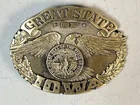  Preview image for Lot# 2234 - Iowa Solid Brass Belt Buckle 