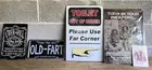  Preview image for Lot# 2235a - Metal Humor and Novelty Sig 