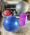  Preview image for Lot# 2241a - Exercise Balls, Step Platfo 