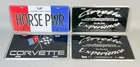  Preview image for Lot# 2265 - Corvette License Plate and P 
