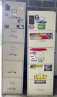  Preview image for Lot# 2287a - Two Metal Four-Drawer Filin 