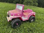  Preview image for Lot# 2316a - Pink Plastic Ride-On Jeep T 