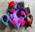  Preview image for Lot# 2329 - Plush Snake Toys and Sequin  