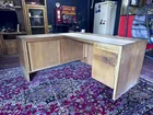 Preview image for Lot# 2344 - L-Shaped Wood Office Desk Wi 