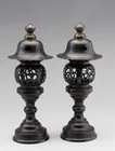  Preview image for A pair of Japanese bronze lanterns. 14 